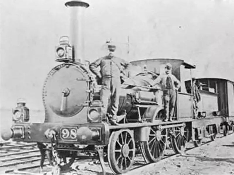 first passenger train in india