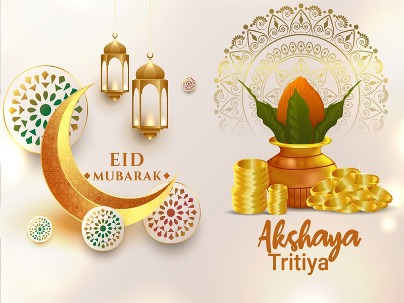 happy Akshaya Tritiya Eid Ul Fitr