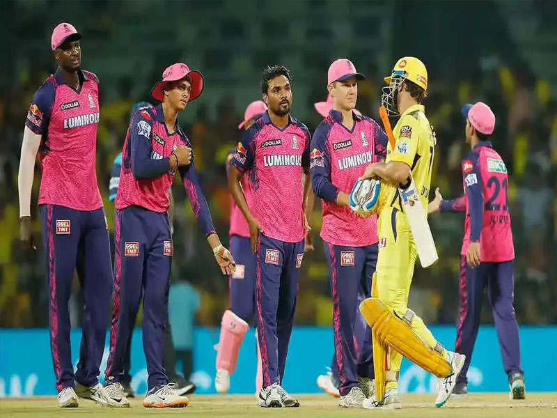 ipl 2023 csk vs rr match report rajasthan royals beat chennai super kings 3 runs