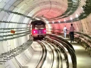 kolkata metro creates history as first rake runs under river hooghly