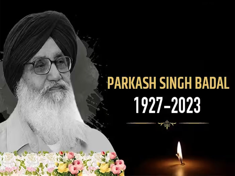 parkash singh badal former punjab cm and shiromani akali dal patron passes away at 95