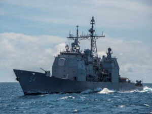 us warship sails through taiwan strait stirs tensions with china