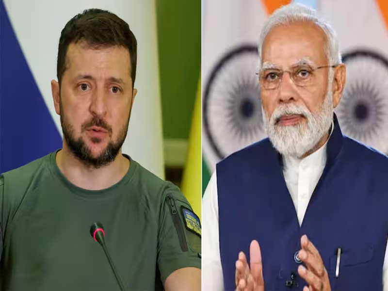 zelensky writes letter to pm modi seeks humanitarian aid participation