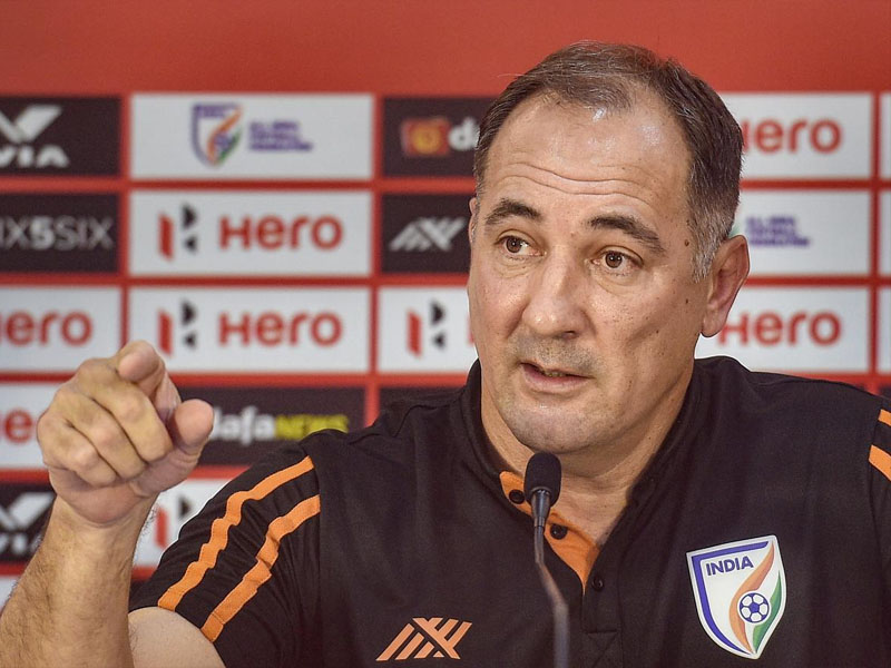 Indian football team coach Igor Stimac