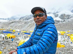 Kami Rita Sherpa scaled Mt Everest for a record 27th time