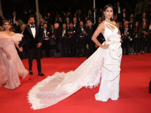 Mrunal Thakur Cannes red carpet appearance