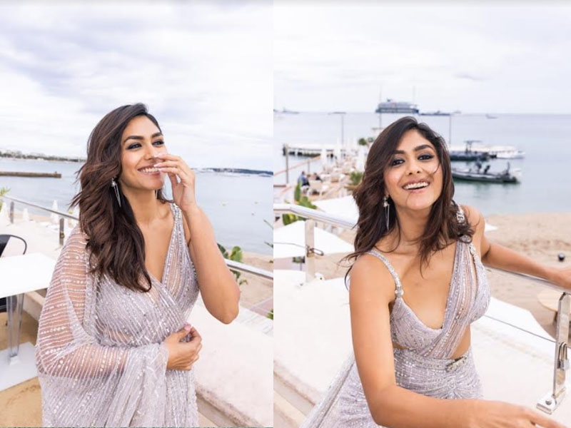 Mrunal Thakur embodies her real Desi Girl at Cannes