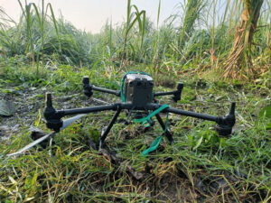 four pakistani drones intercepted three shot by bsf