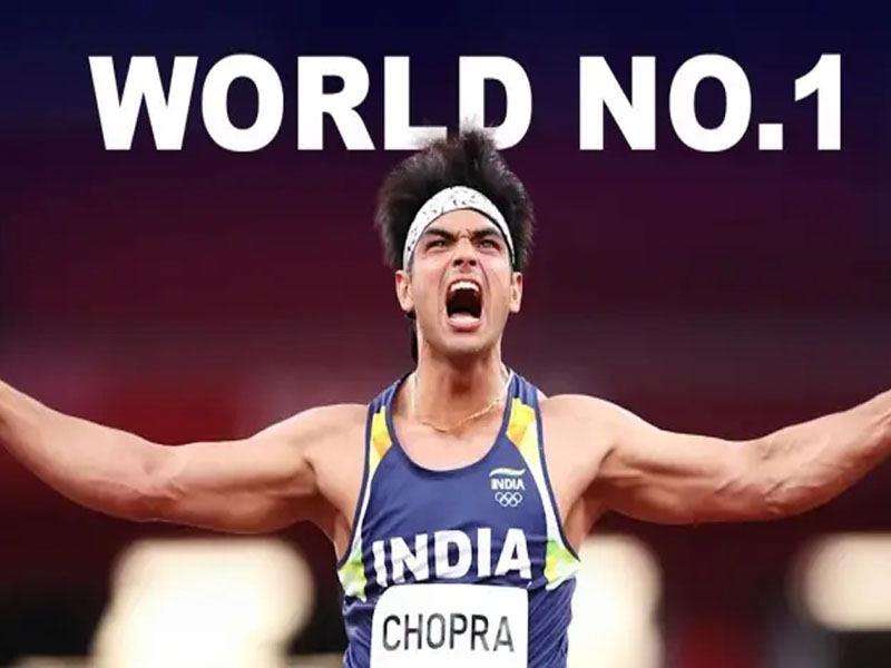 neeraj chopra becomes world no 1 in mens javelin rankings