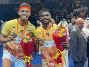 satwiksairaj rankireddy chirag shetty win historic gold in badminton asia championships