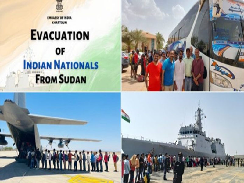 sudan crisis indian embassy in khartoum to be temporarily relocate to port sudan