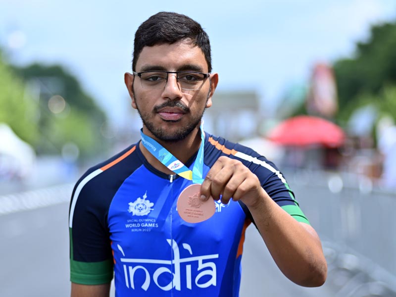 Neel Yadav won two medals