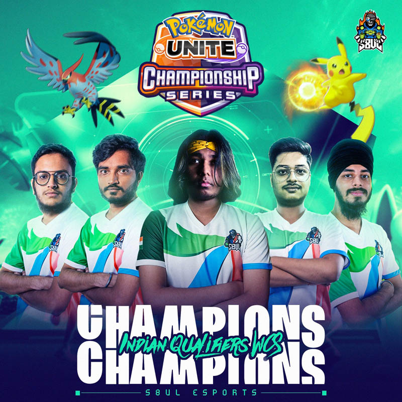 S8UL Team Pokemon Unite Champions of India Qualifiers