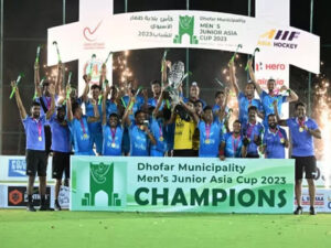 india beat pakistan 2 1 to lift mens junior asia cup 2023