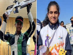 junior world cup shooting abhinav gautami win indias second gold