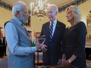 pm modi in us president joe biden first lady jill biden host special dinner