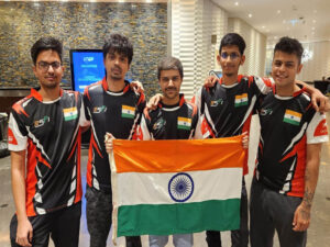 Indian DOTA Team at 15th WEC Asian qualifiers