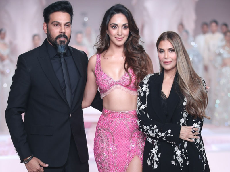 Kiara Advani with Shane and Falguni