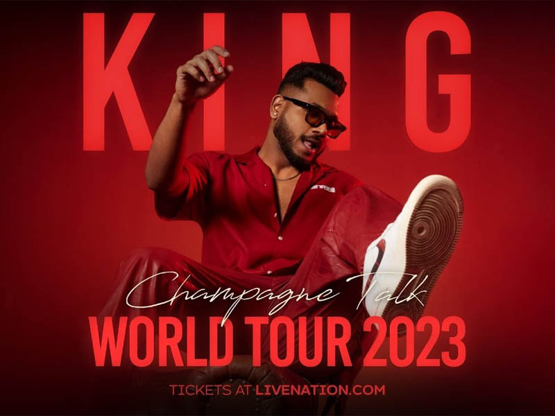 King Announces Champagne Talk World Tour 2023