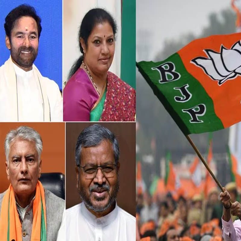 bjp state rejig appoints new chiefs punjab telangana and jharkhand