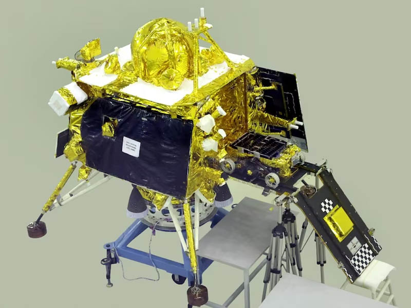 chandrayaan 3 isro spacecraft integrated launch vehicle moon mission