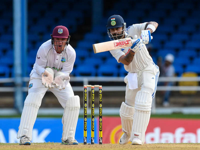 ind vs wi live score 2nd test day 1