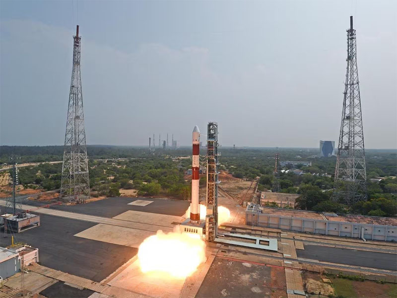 pslv c56 places seven singapore satellites into orbit