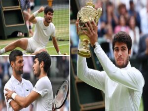 wimbledon mens final novak djokovic carlos alcaraz