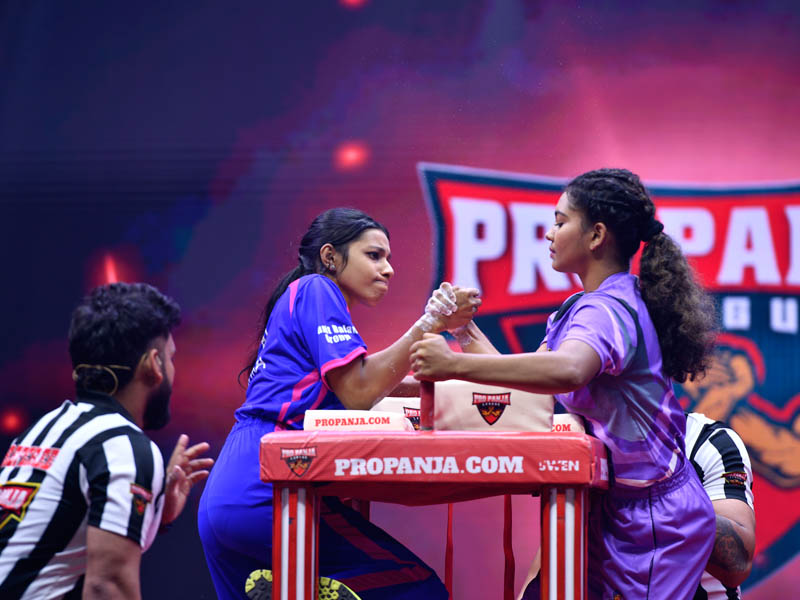 Action from 9th day of the Pro Panja League