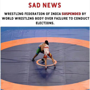 Black day for wrestling India