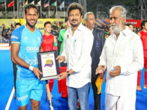 Hockey India congratulates Amit Rohidas on completing 150 International Caps