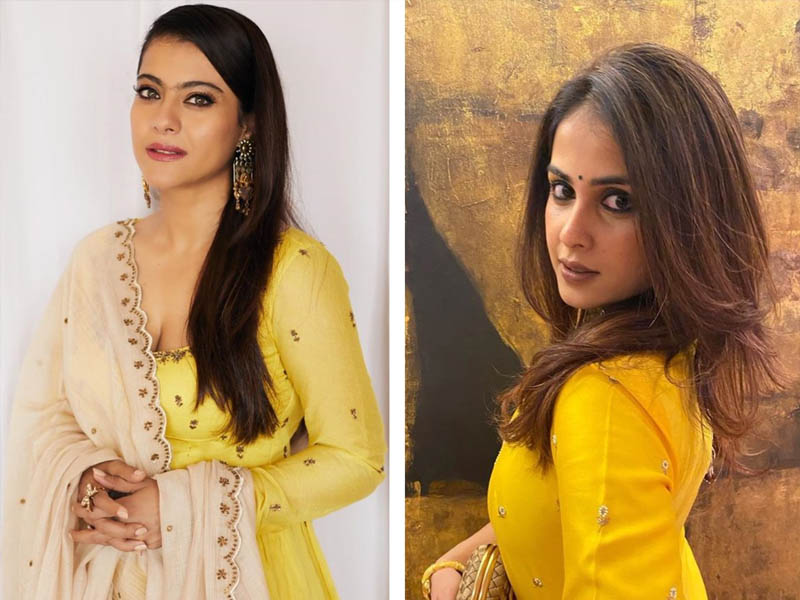 Kajol and Genelia Deshmukh rock the classy collar ensembles