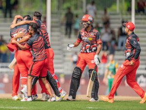 Montreal Tigers secure thrilling 1 wicket victory over Vancouver Knights