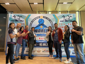 PAFI officials at World Armwrestling Championships