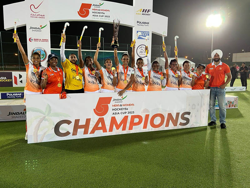 The Indian Womens Hockey Team