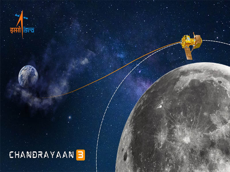 chandrayaan 3 spacecraft successfully injected into lunar orbit