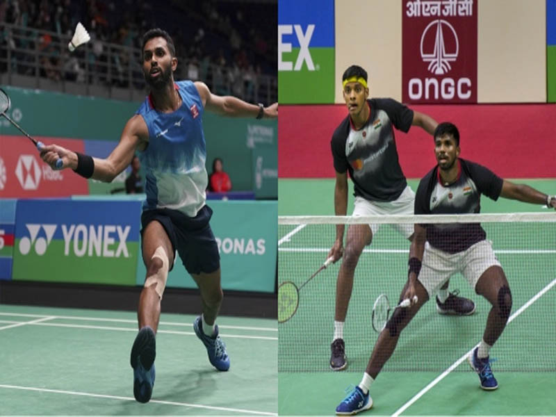 prannoy satwik chirag duo in quarters