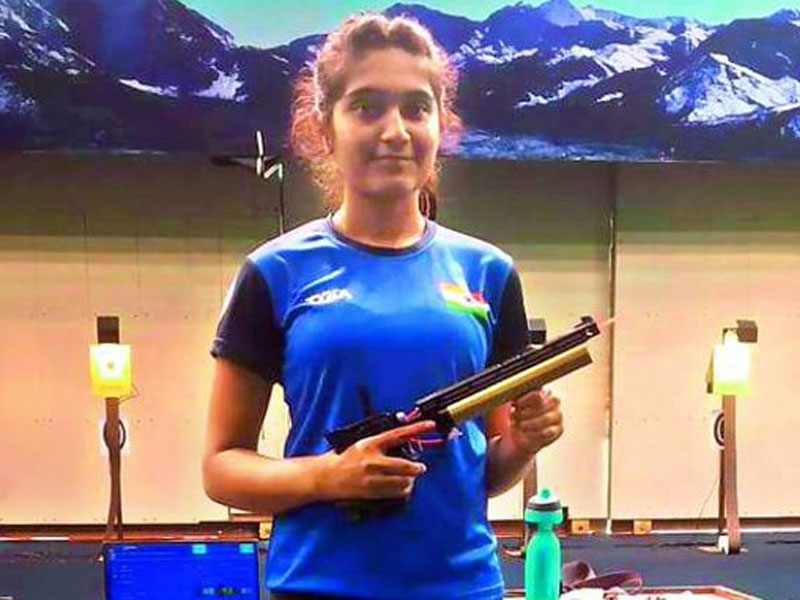 Esha Singh wins Silver medal in 25m Pistol event