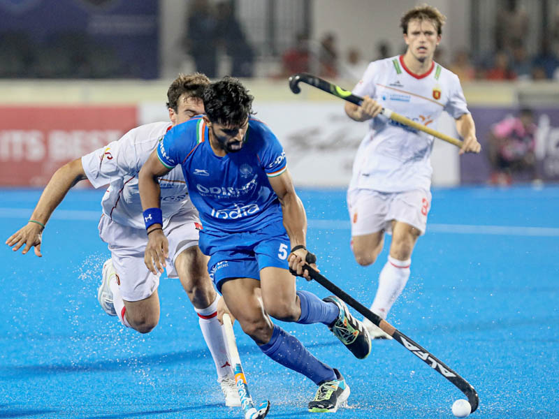 Hockey forward Abhishek