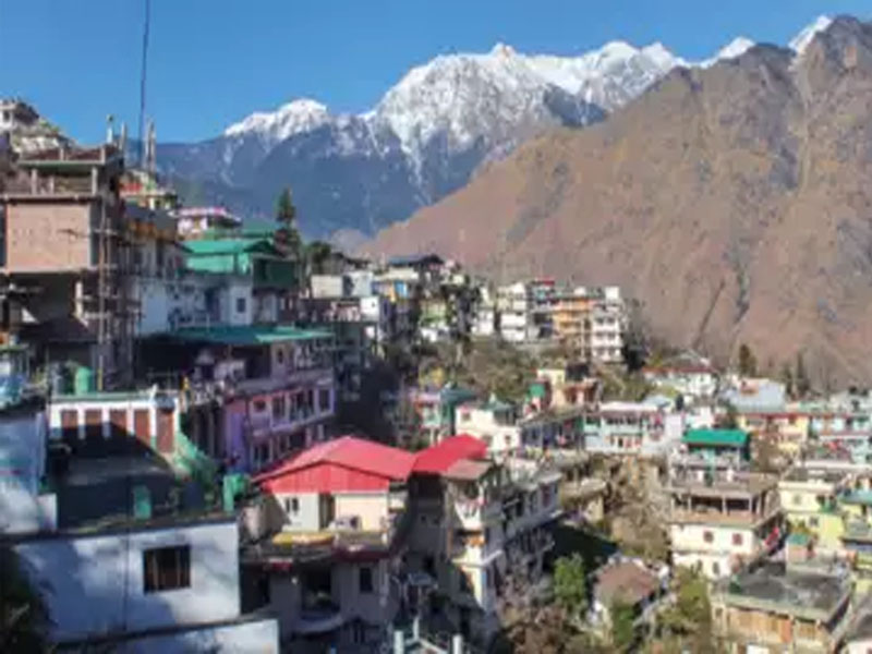 declare joshimath a no new construction zone central institutes