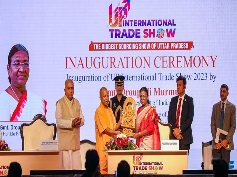 presidentinaugurates up international trade show at greater noida