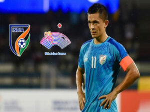 sunil chhetri to lead indian football team in asian games