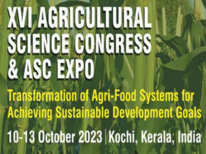 16th agricultural science congress to be held in kochi on october 10