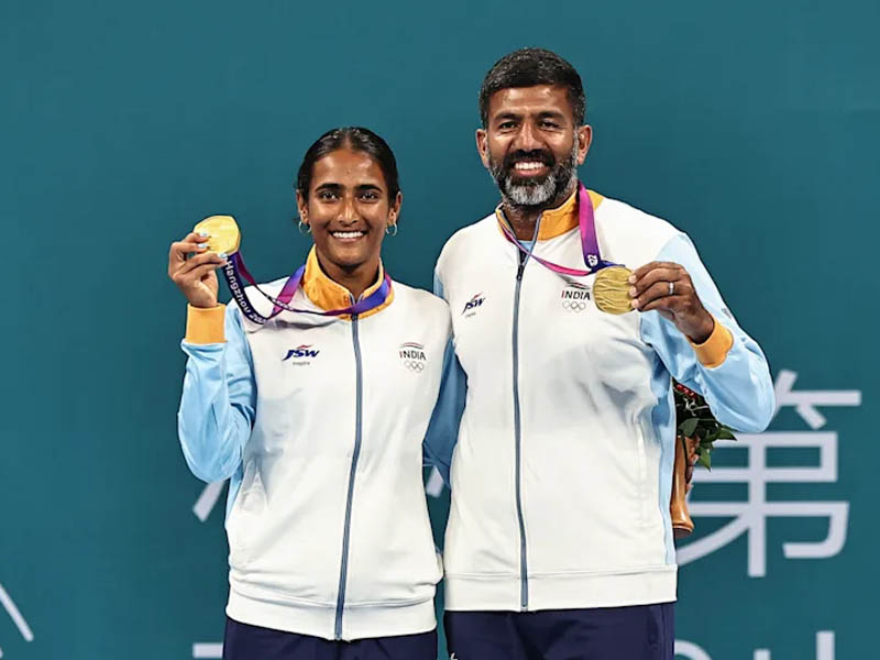 asian games 2023 tennis mixed doubles final india rohan bopanna rutuja bhosle