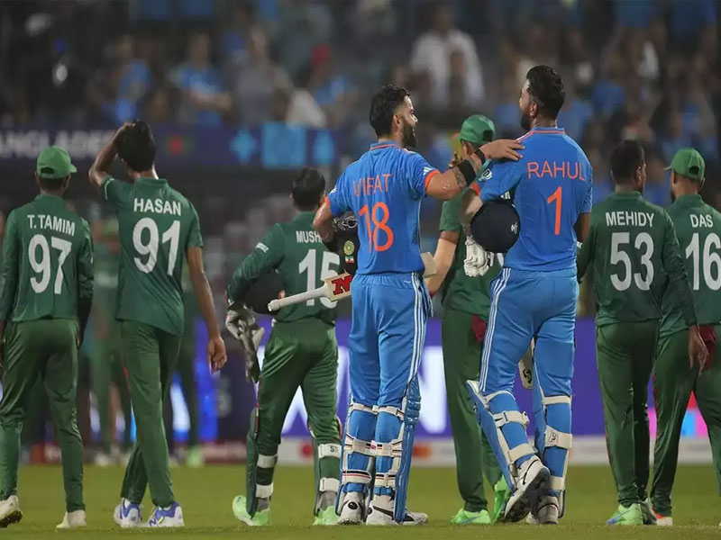 india vs bangladesh score world cup 2023