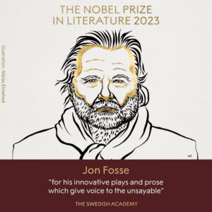 nobel in literature 2023 awarded to norwegian author jon fosse