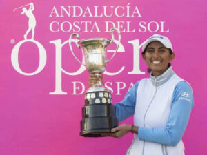 Aditi Ashok wins 2023 Andalucia Costa Del Sol Open de Espana