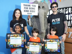 Sunny Leone Opens Up on her Children Winning the PETA Indias Compassionate Kid Awards