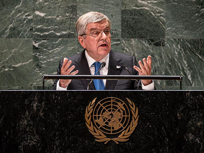 UN General Assembly adopts Olympic Truce for Paris 2024