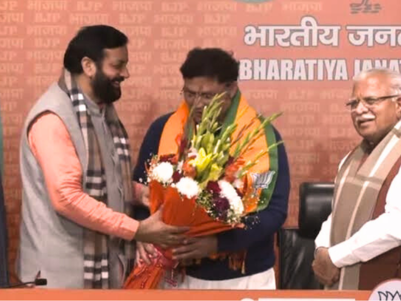 Ashok Tanwar joins BJP